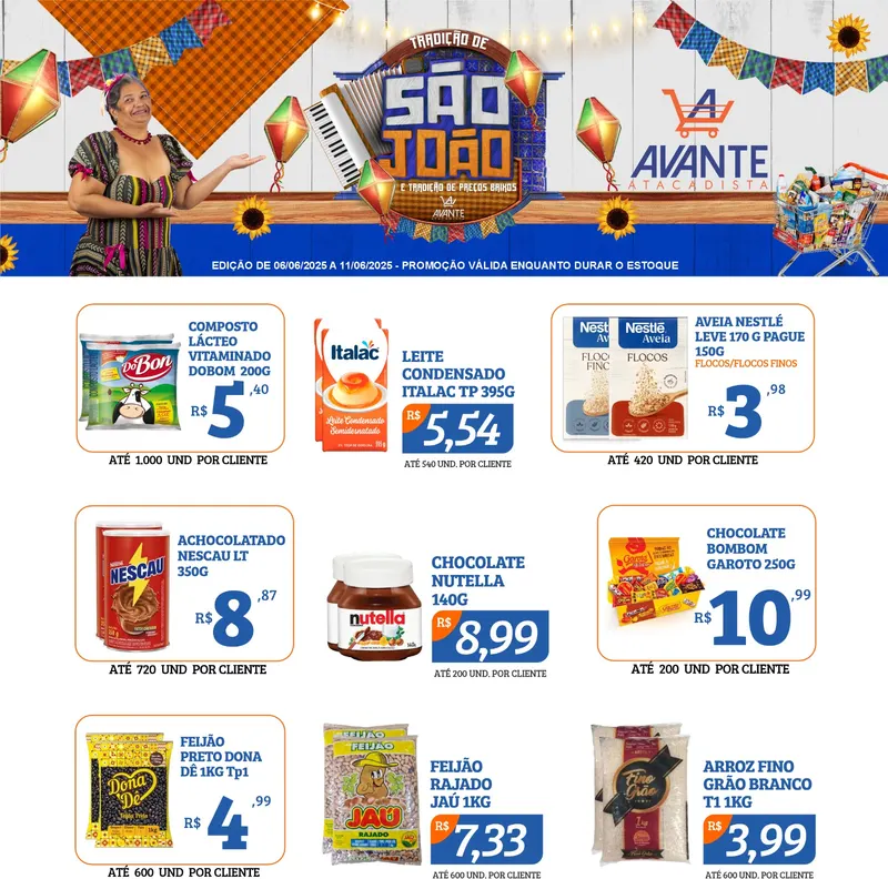 ENCARTE PARA AÇÃO DE VAREJO