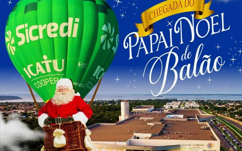 Case de sucesso: Chegada Papai Noel Rio Tapajós Shopping