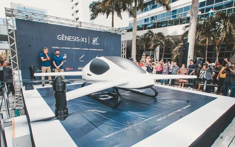 Startup cearense lança carro voador no Ceará