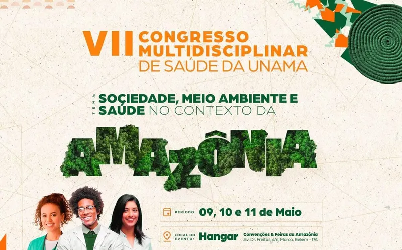 UNAMA realiza VII Congressso Multidisciplinar de Saúde