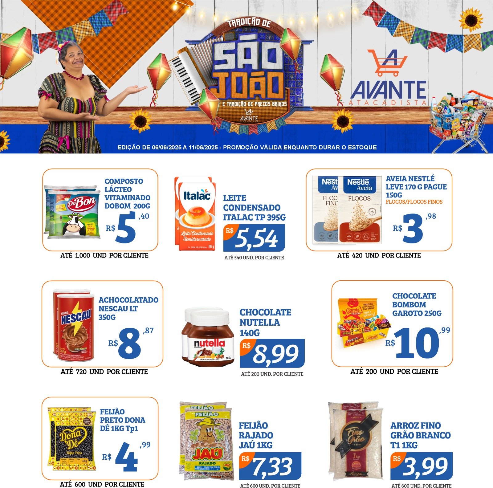 ENCARTE PARA AÇÃO DE VAREJO